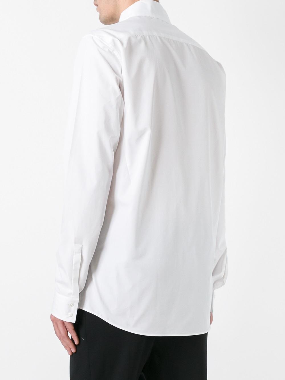 kimono poplin shirt