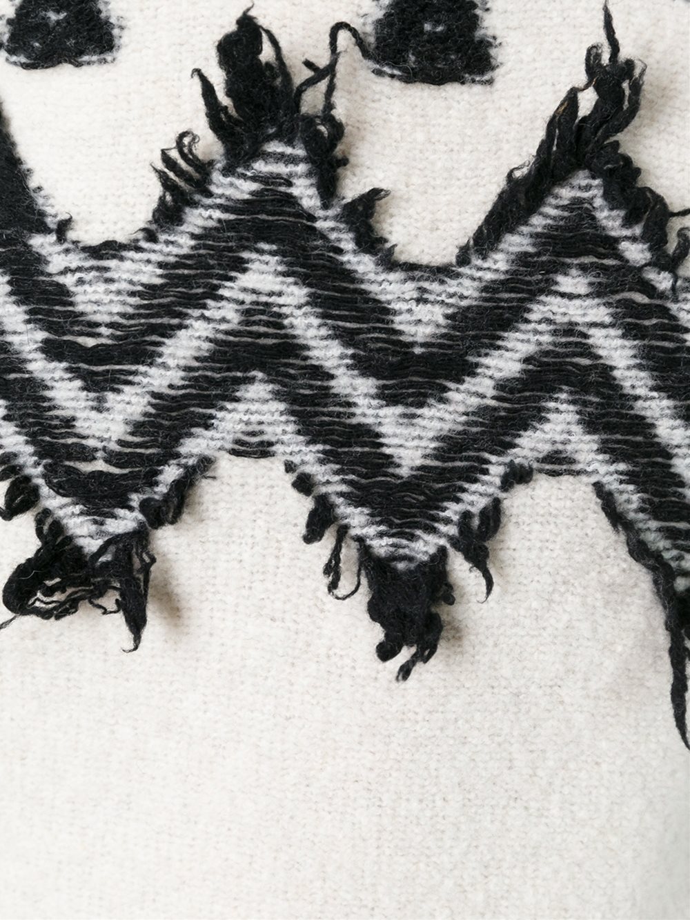 chevron print jumper