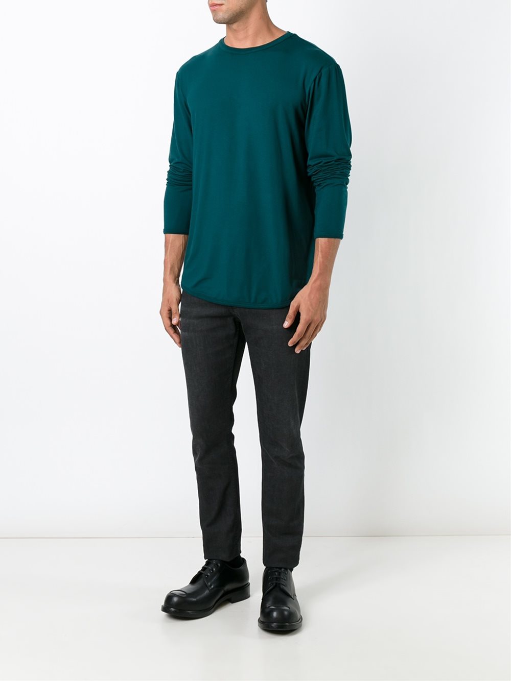 slim-fit sweatshirt