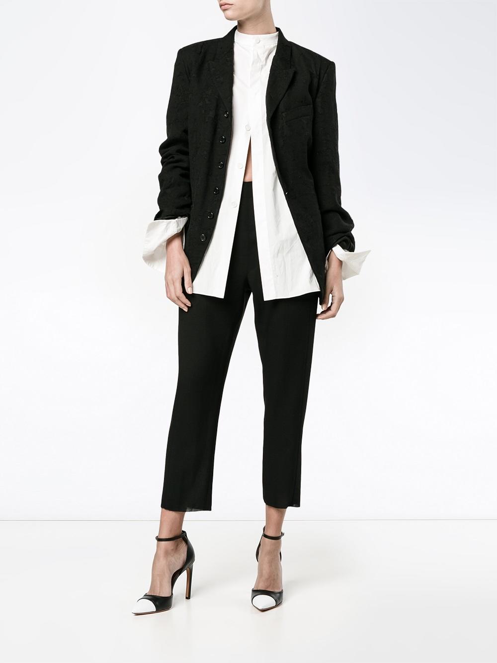 cropped trousers
