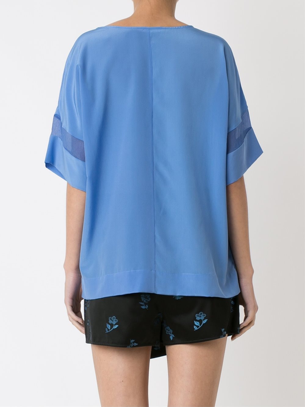 panelled blouse