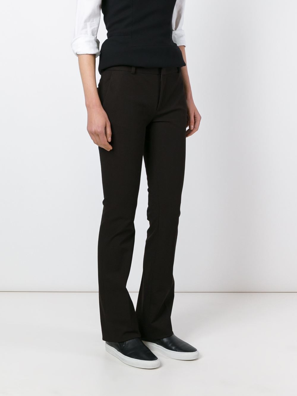 bootcut trousers  