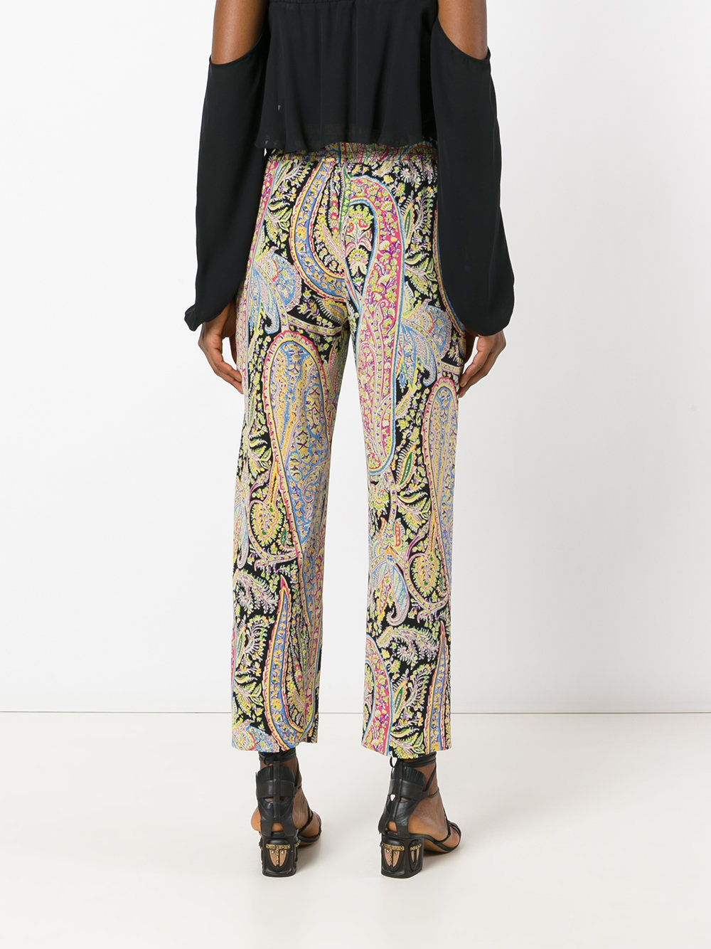 paisley print trousers 