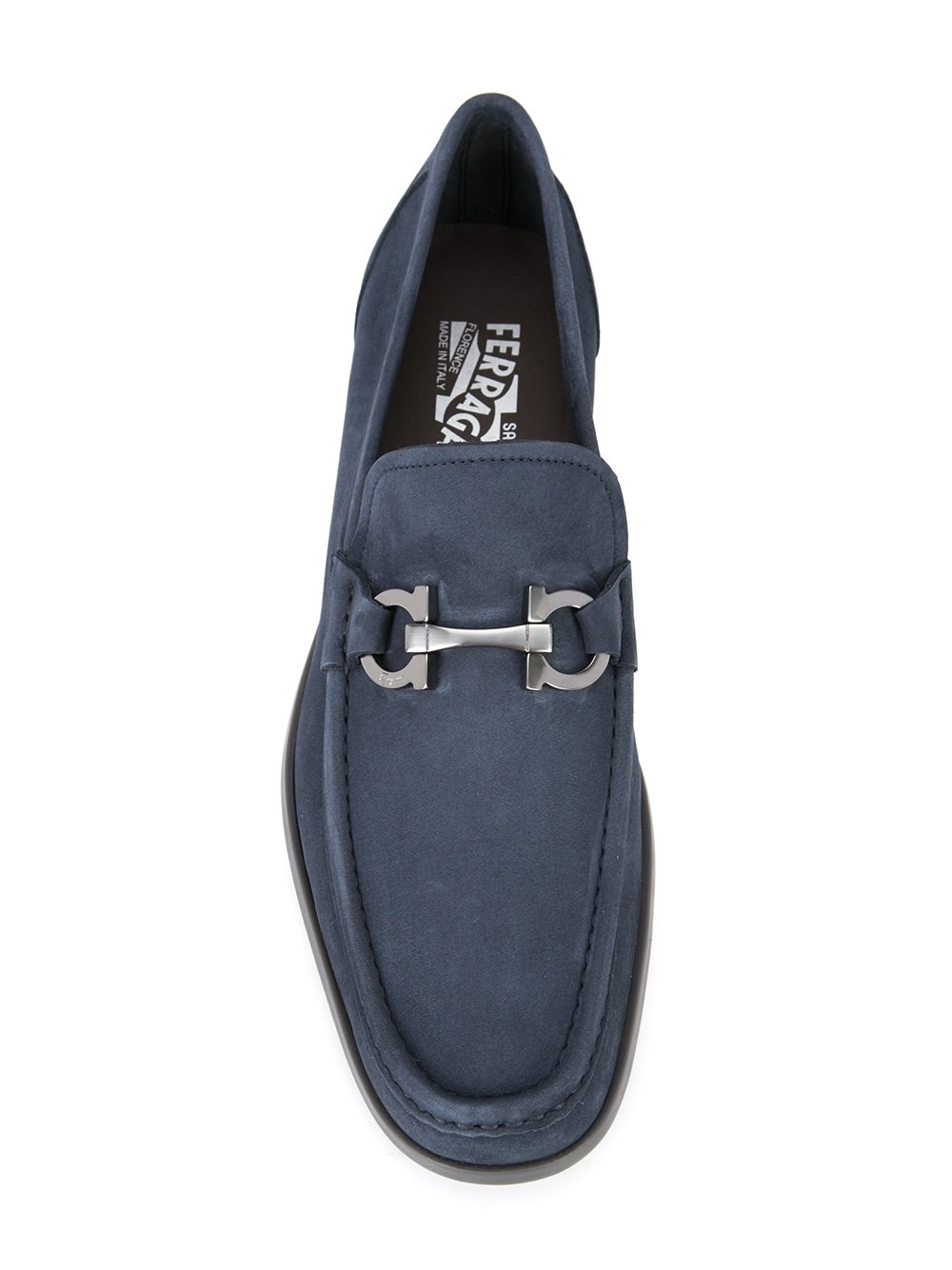 SALVATORE FERRAGAMO GRANDIOSODEEPBLUE DEEP BLUE ??? Leather