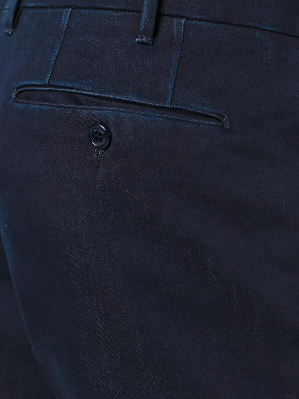 denim suit