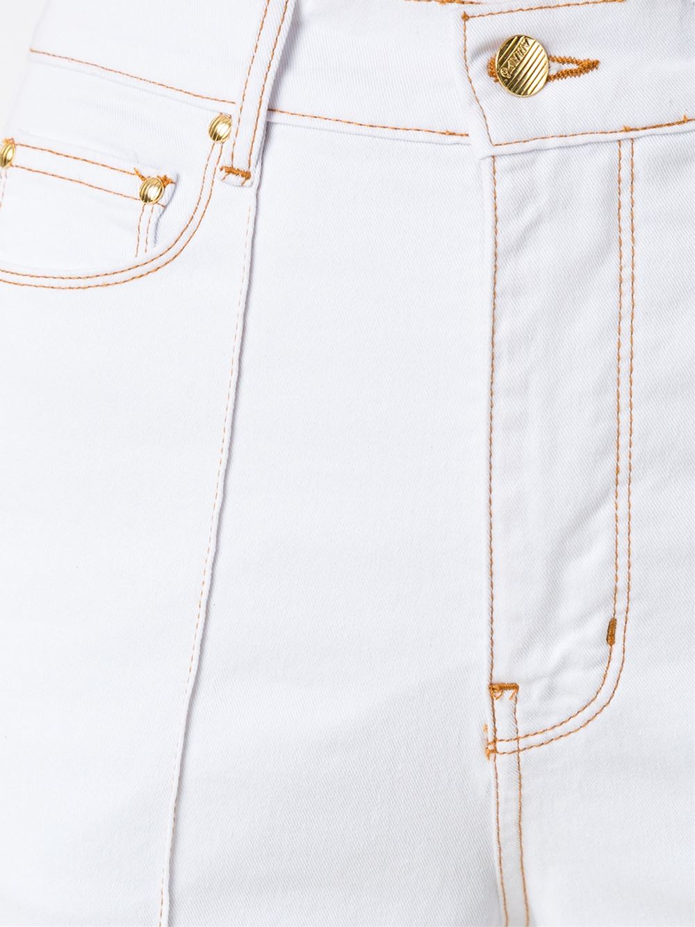 high waist flared jeans