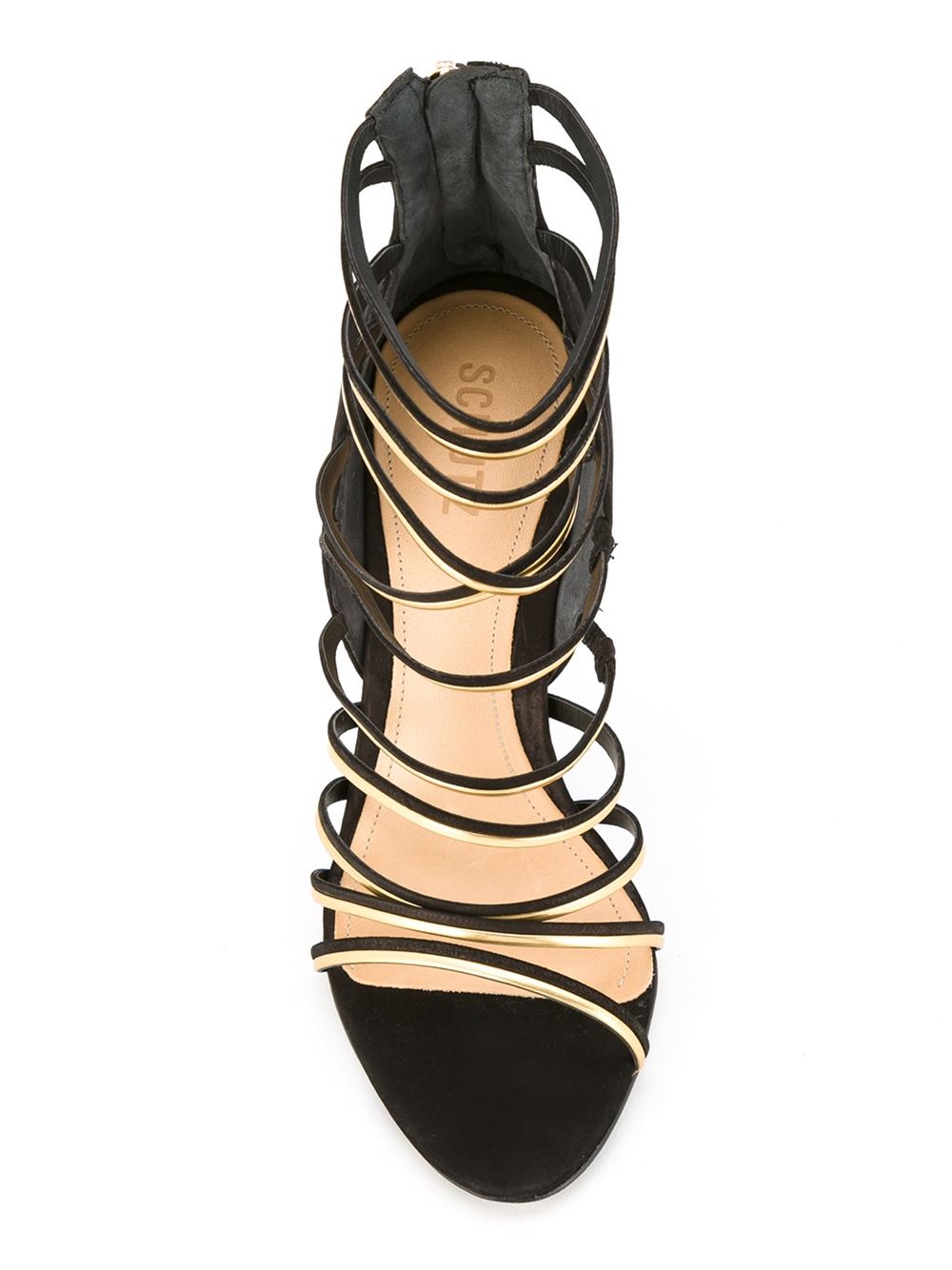 suede strappy sandals