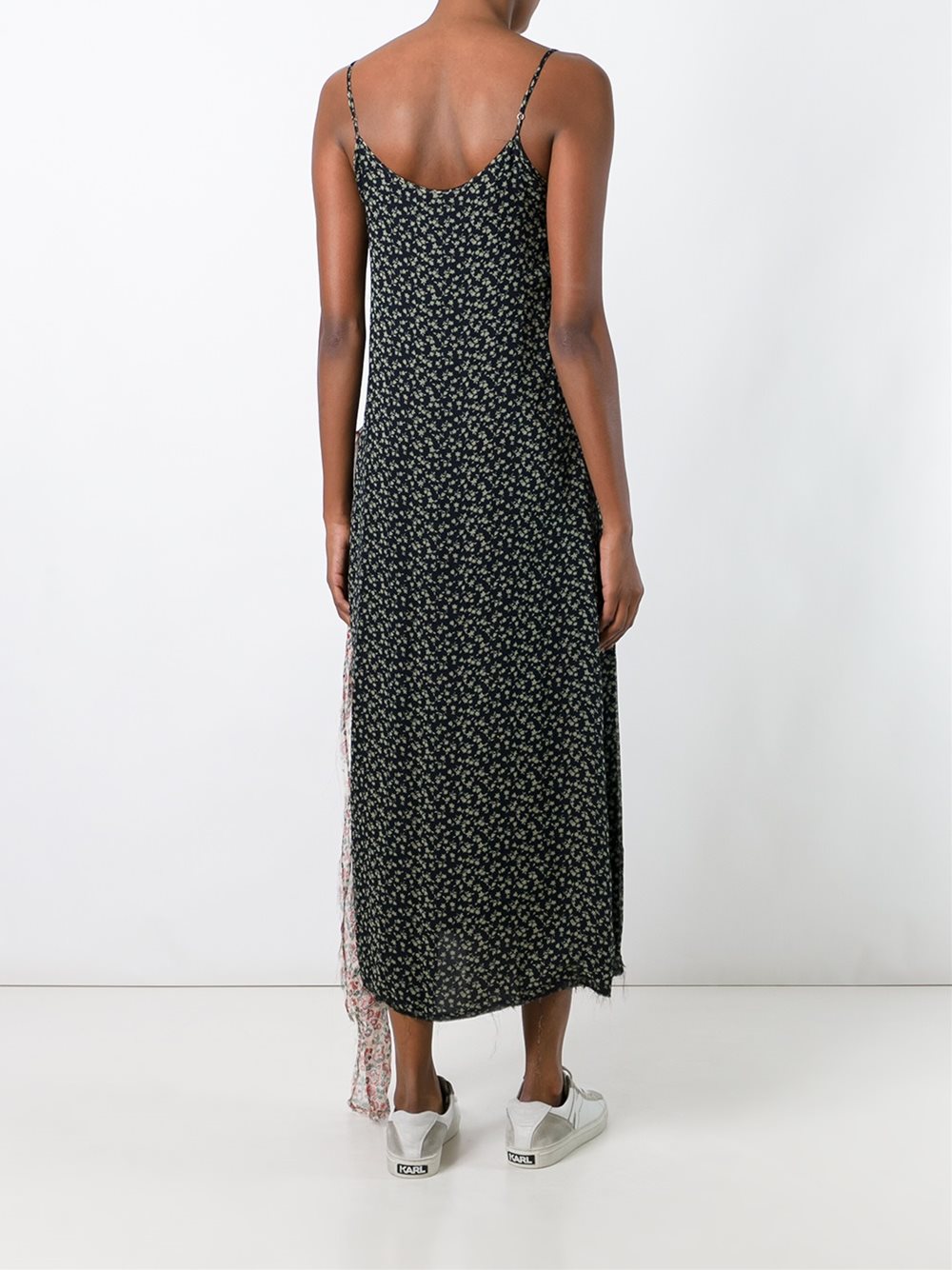 floral print shift dress