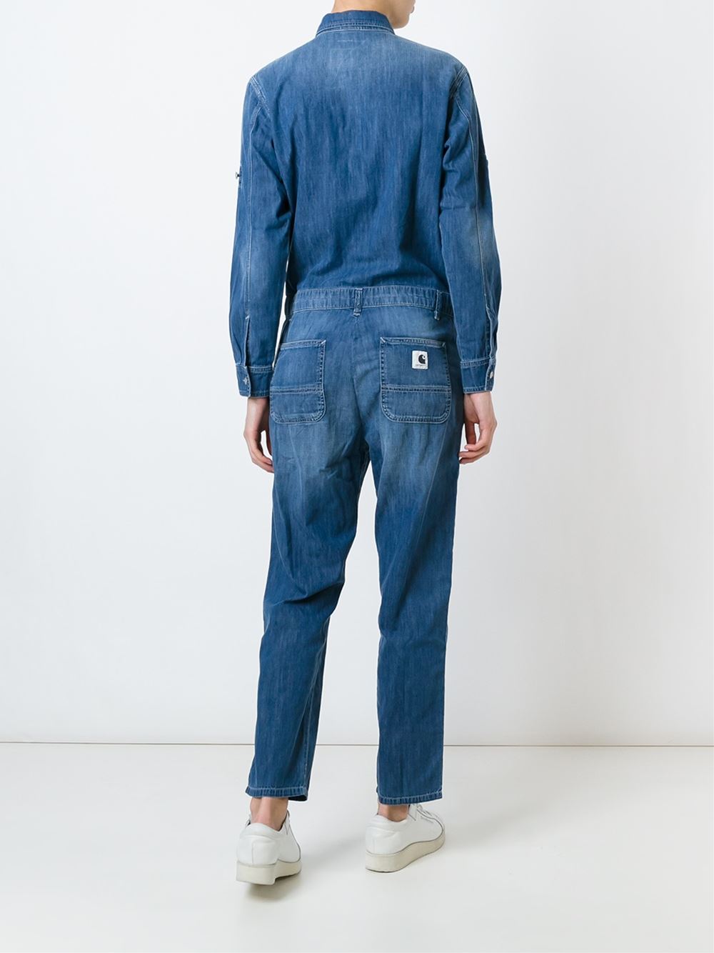 denim jumpsuit