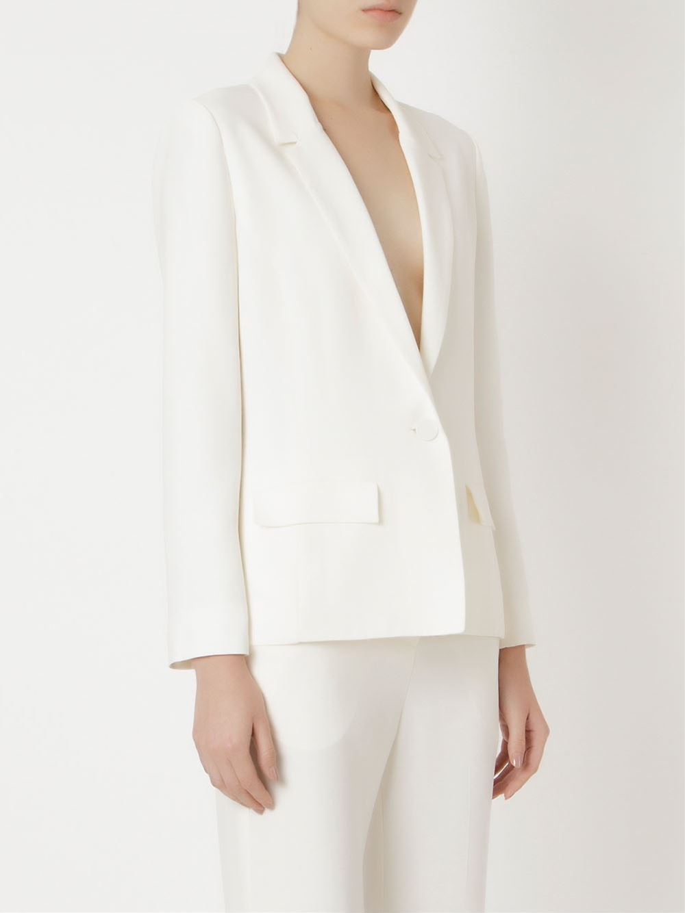 panelled detail blazer
