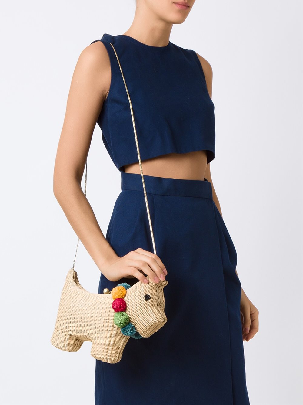 straw clutch bag