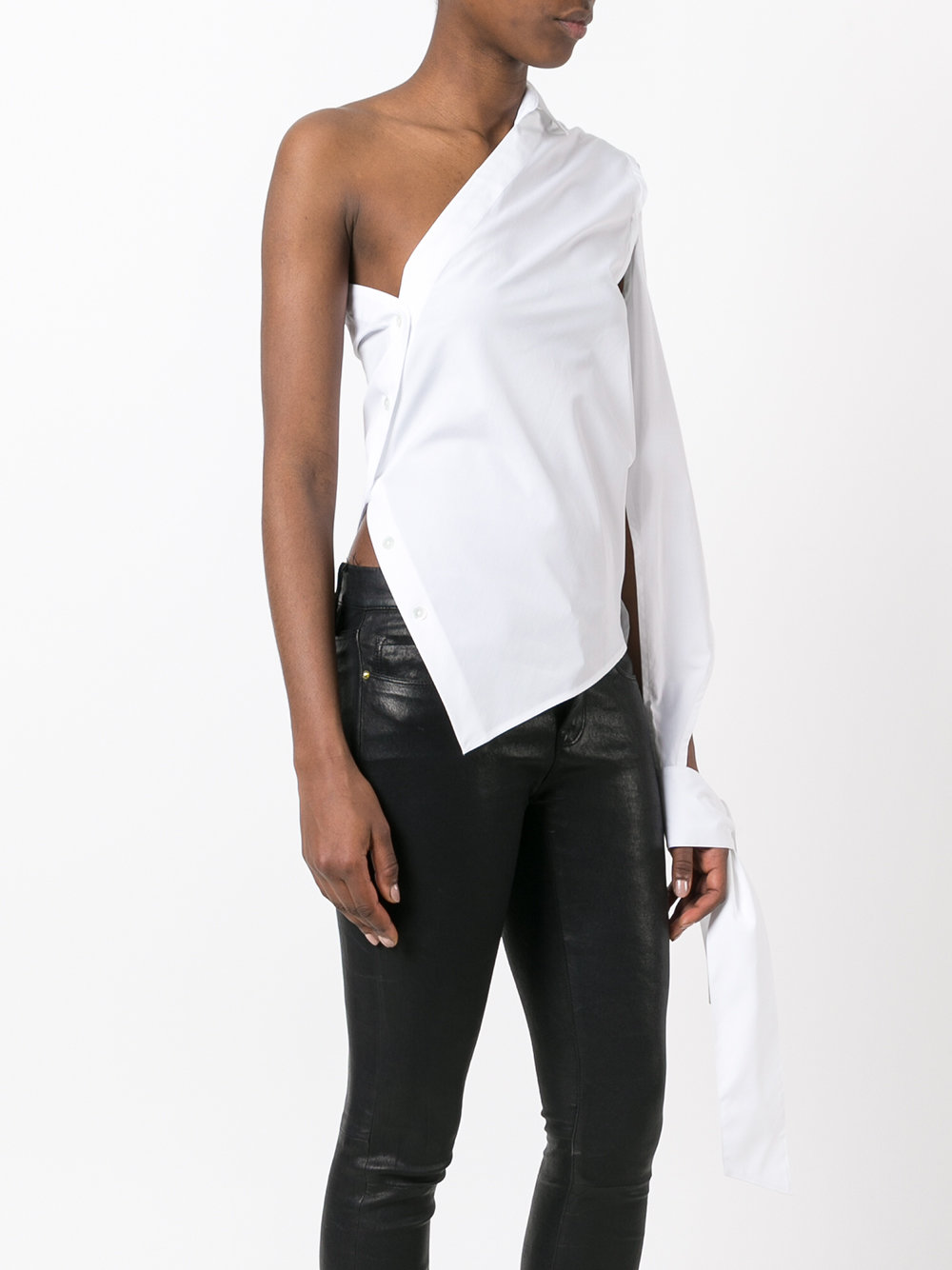asymmetric one shoulder top