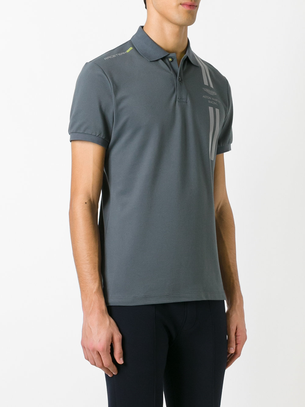 logo print polo shirt 