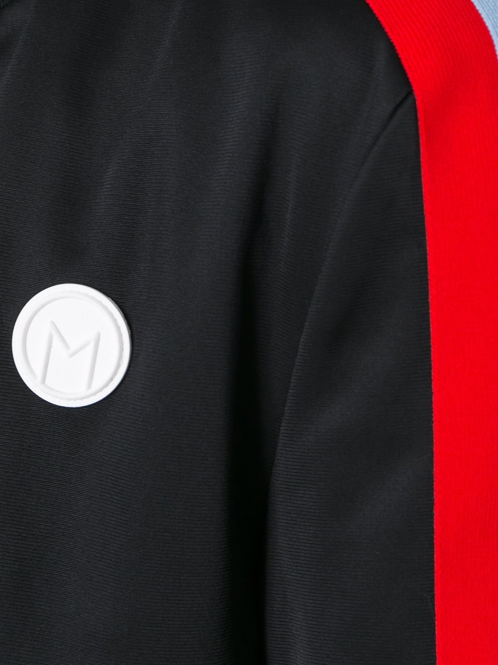 logo plaque bomber jacket