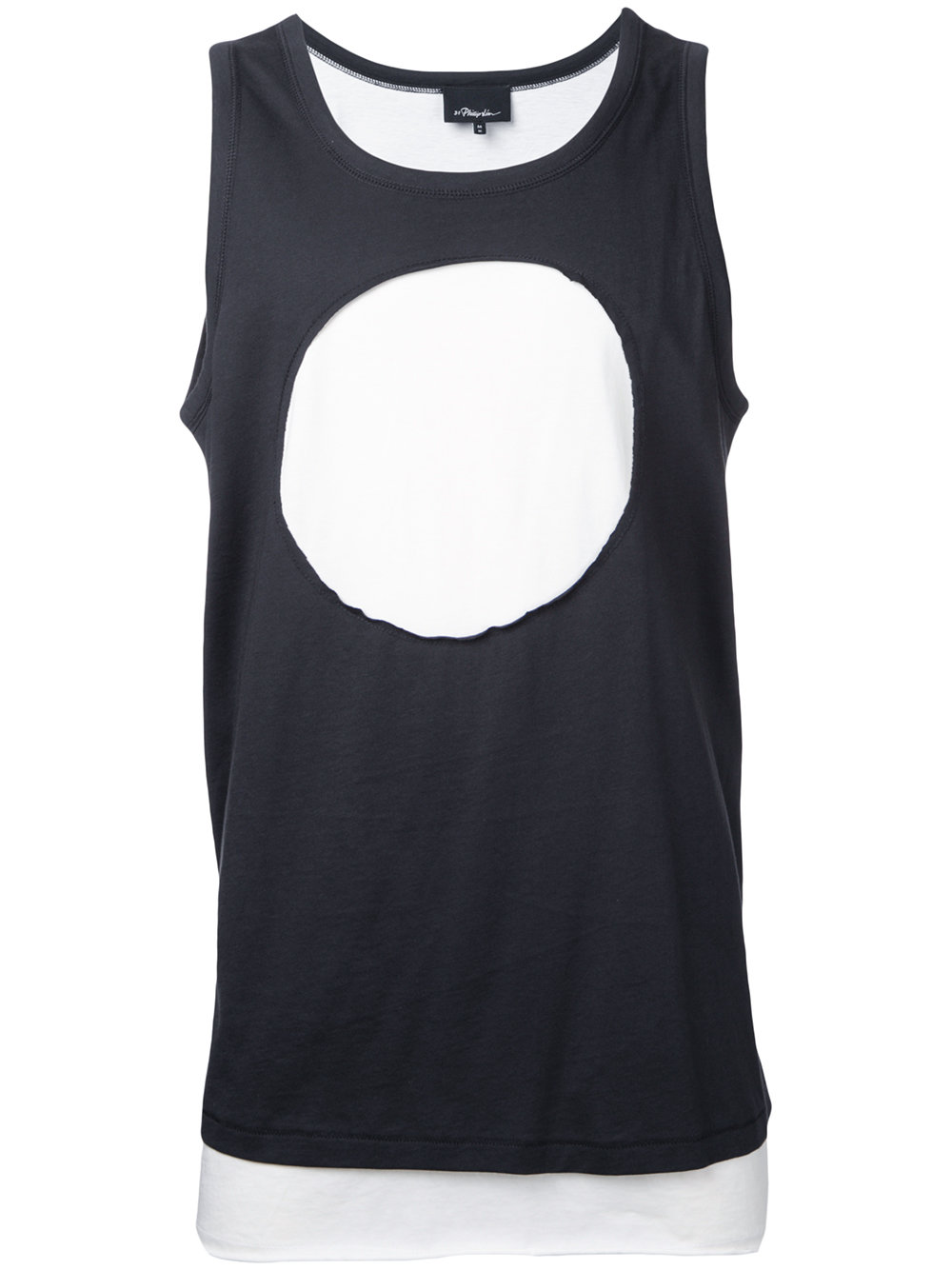 layered circle vest