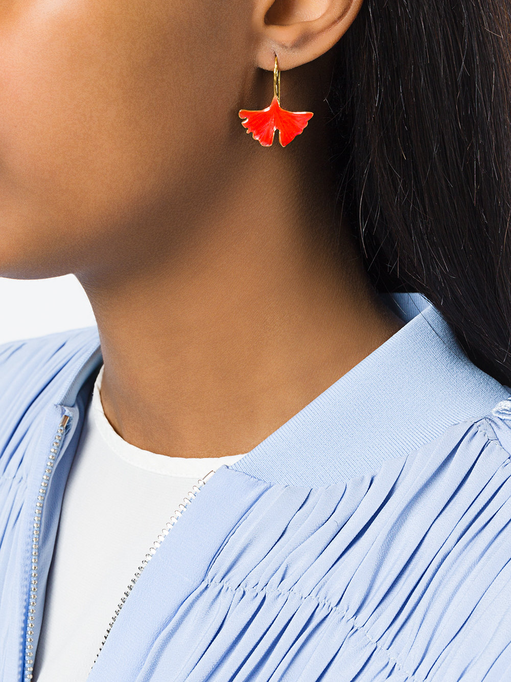 Tangerine earrings