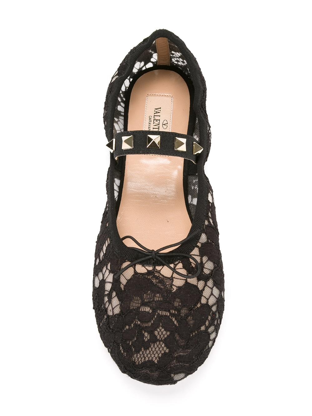 lace ballerinas 