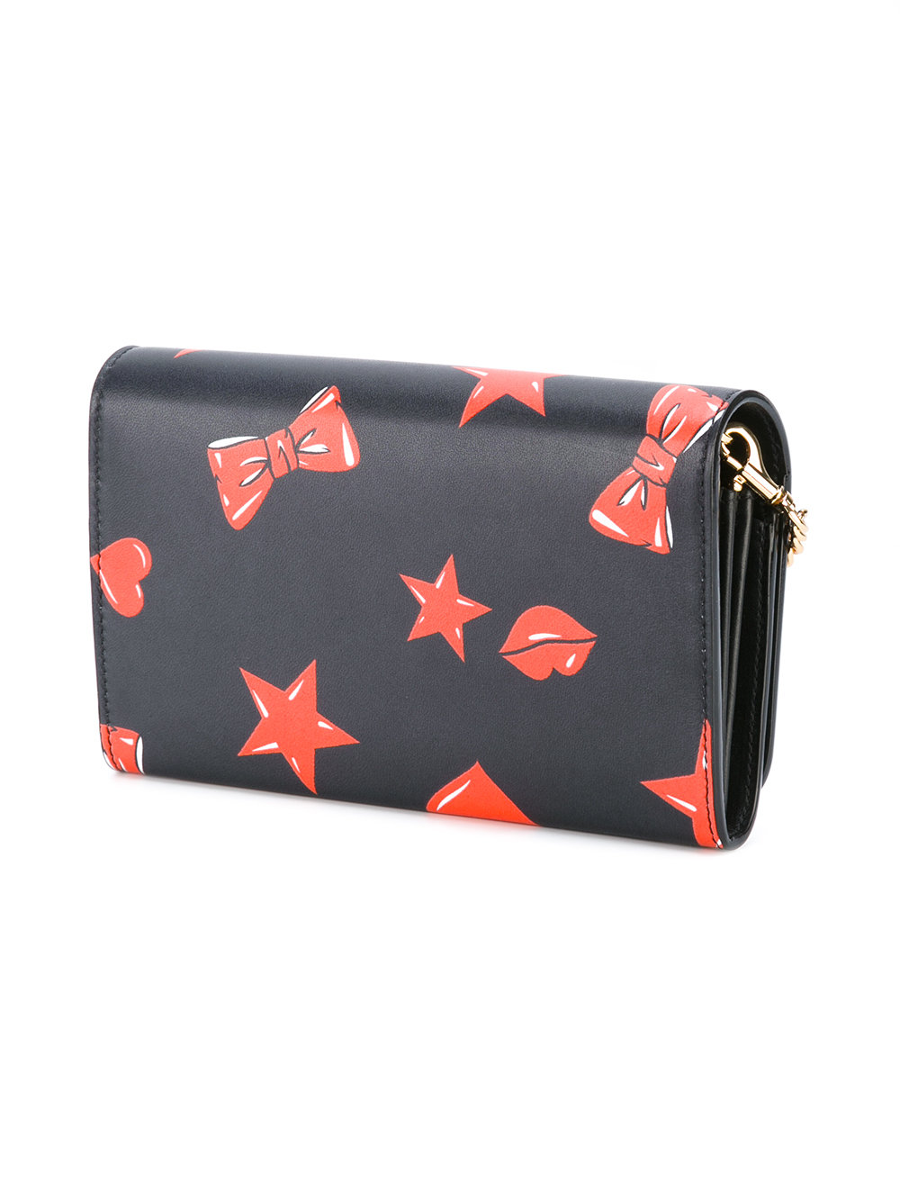 star and heart print bag 