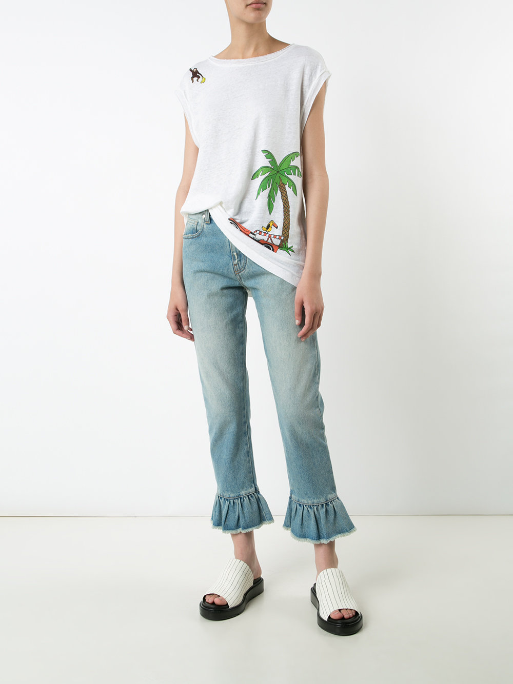 palm-tree tank top