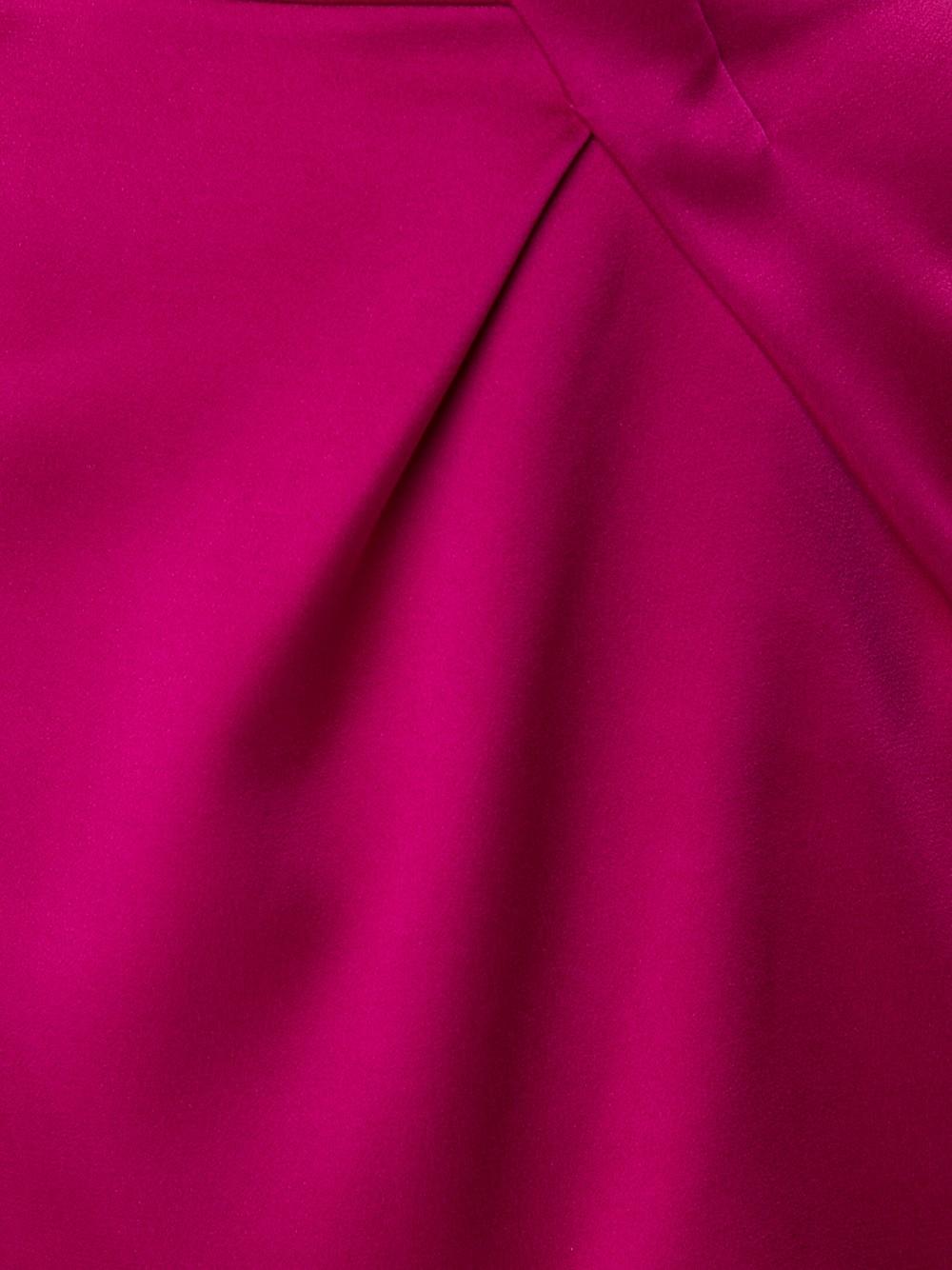 draped detail dress