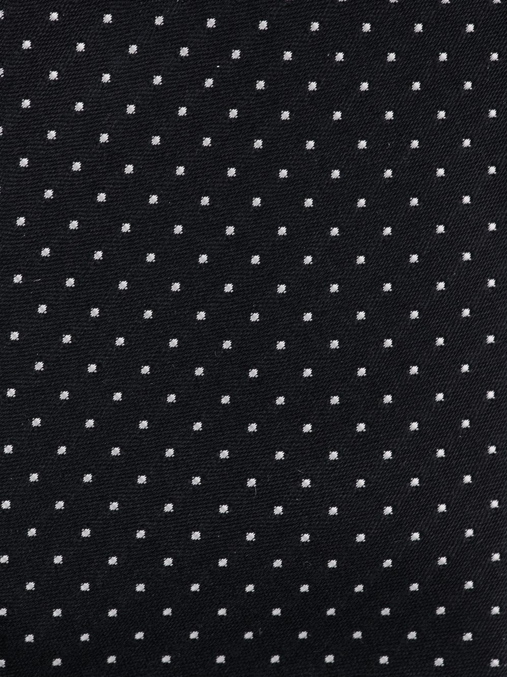 polka dot embroidered tie  
