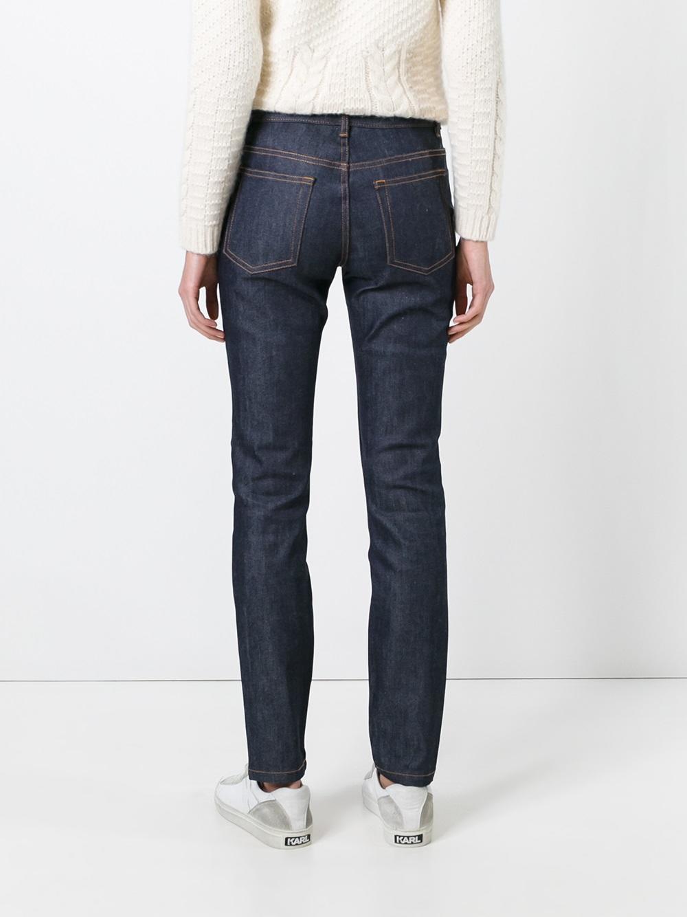 five pockets skinny jeans