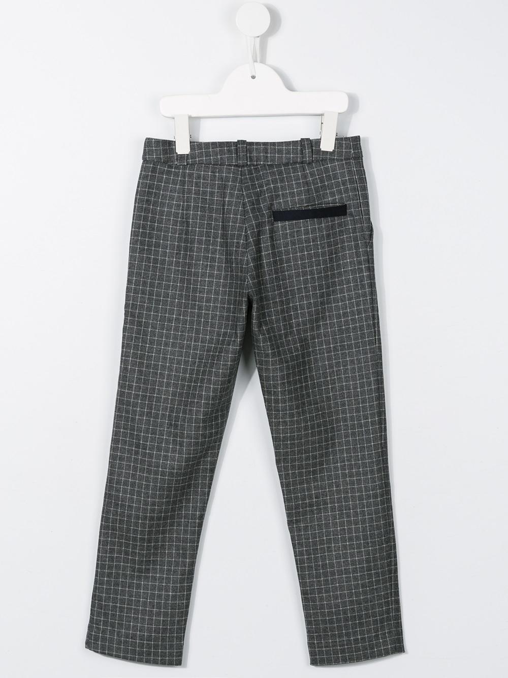 checked trousers