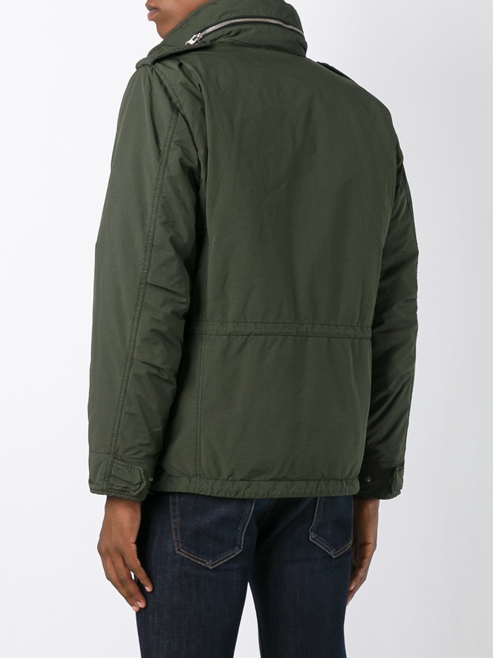 pocketed military jacket