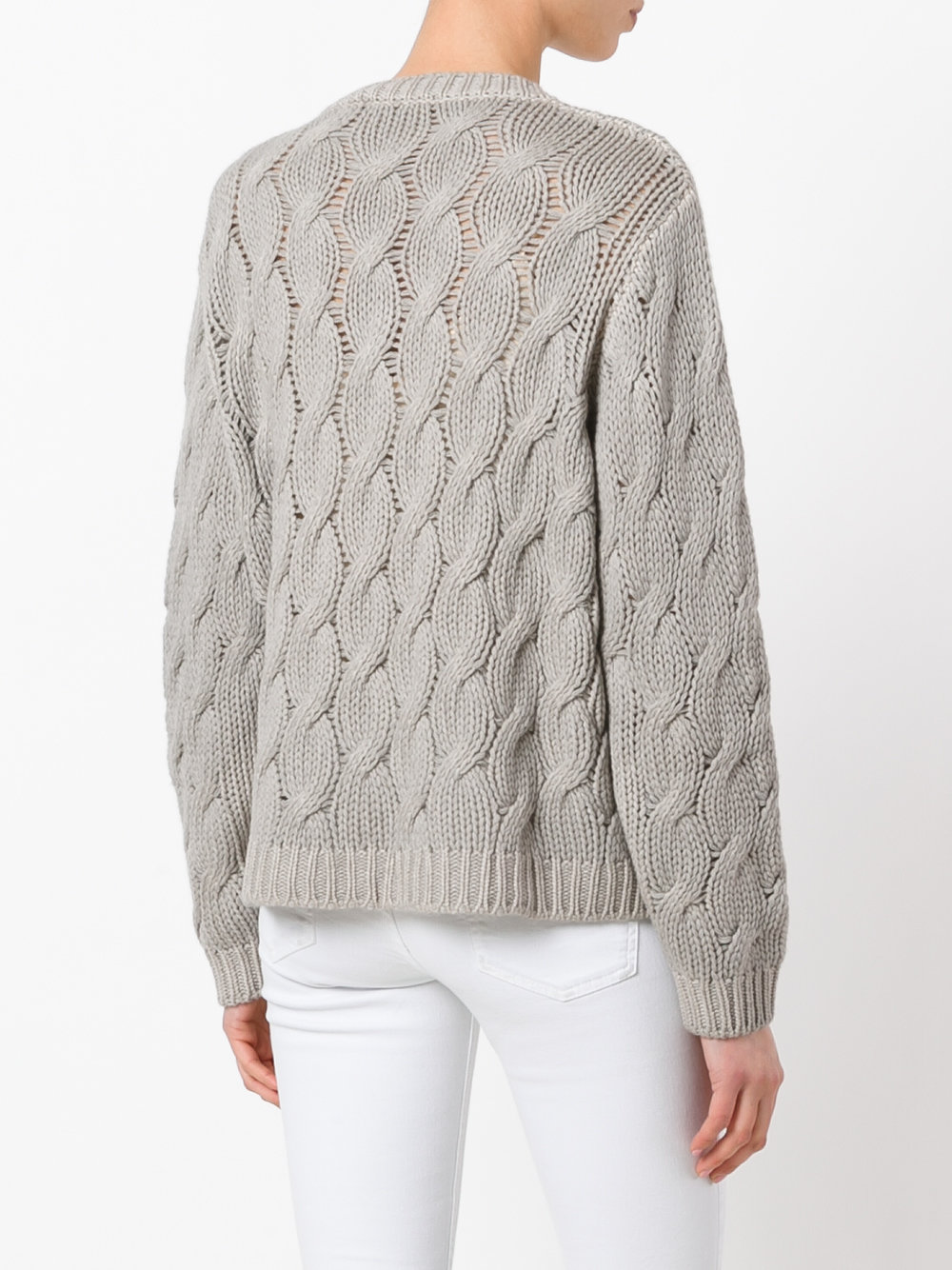 cable knit jumper