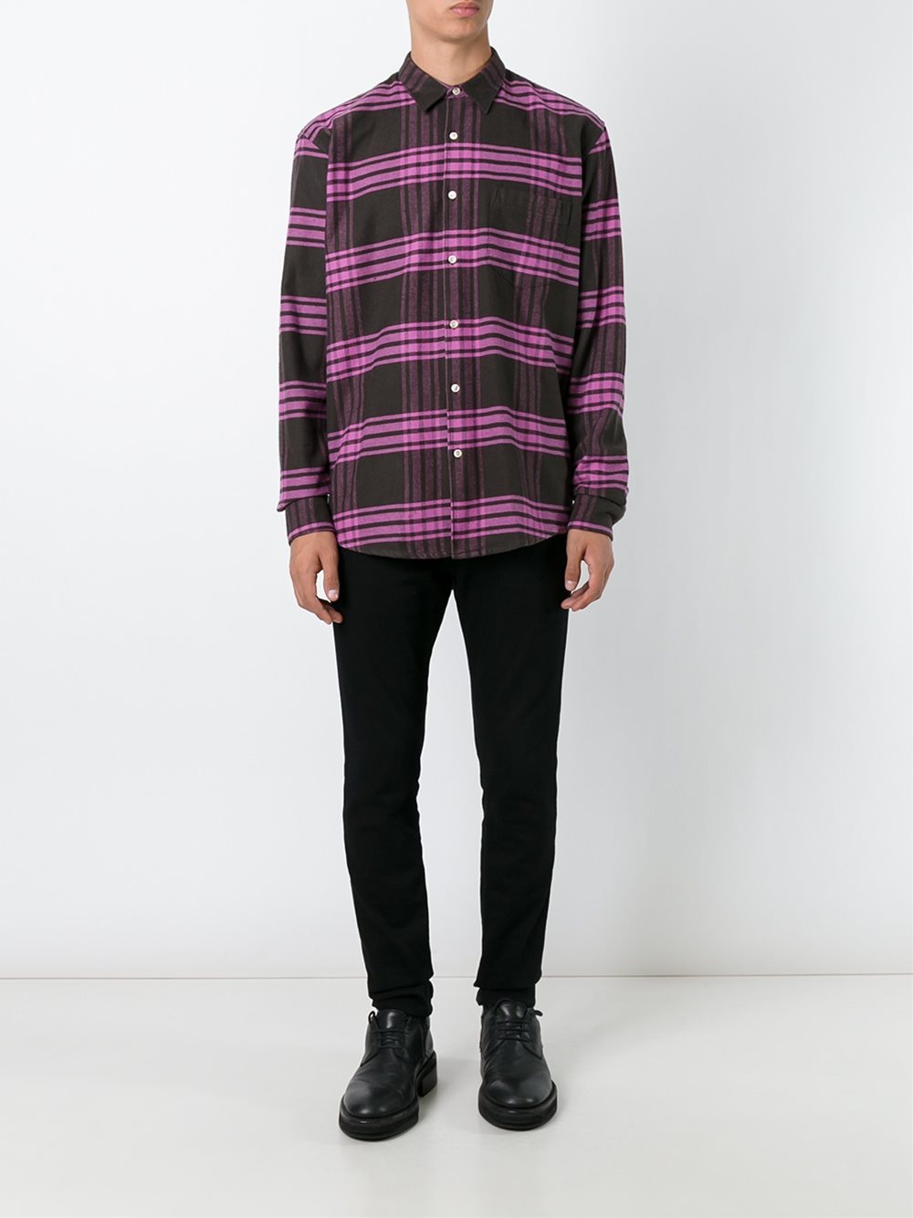 flannel check shirt 