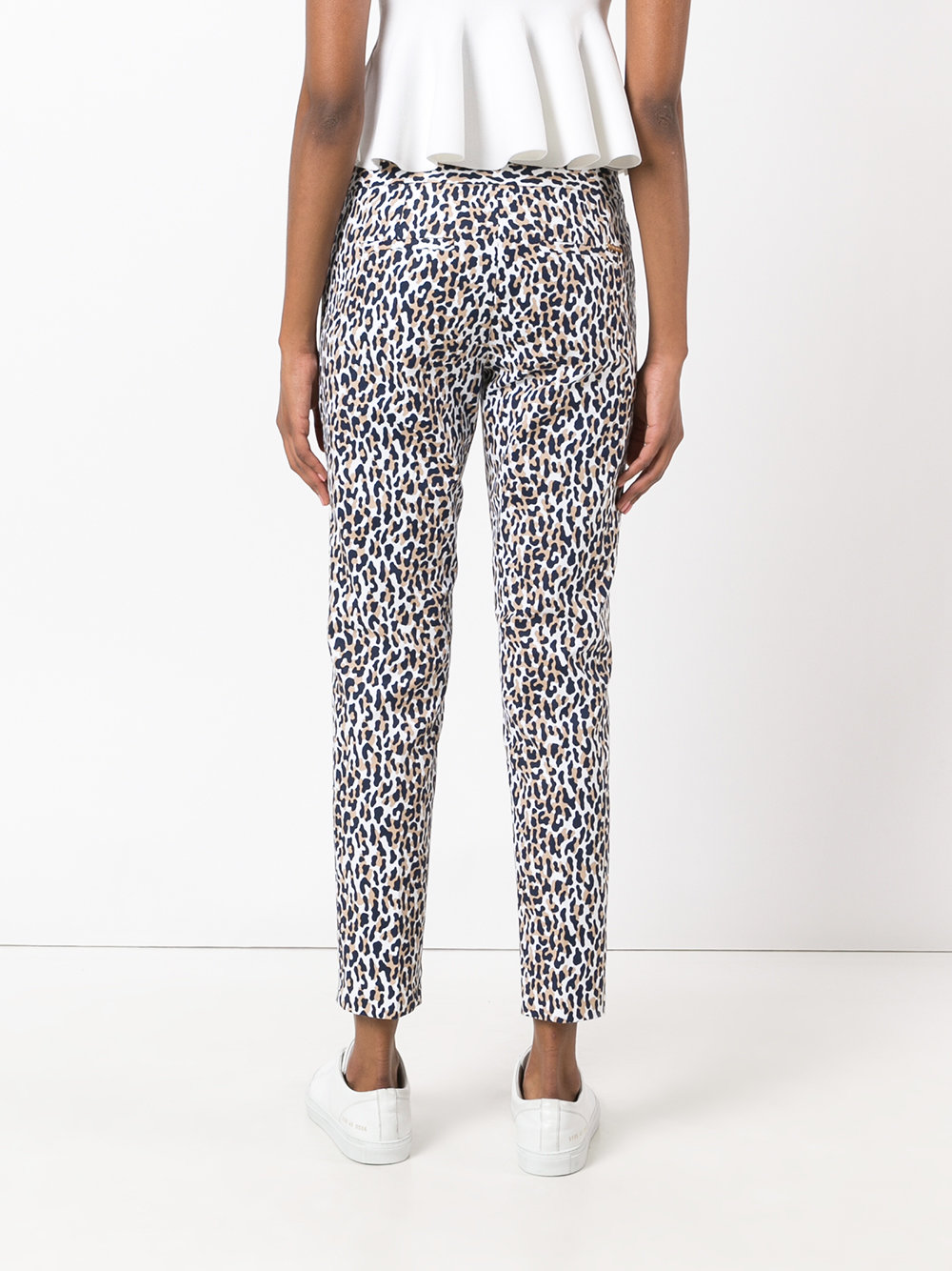leopard print trousers 