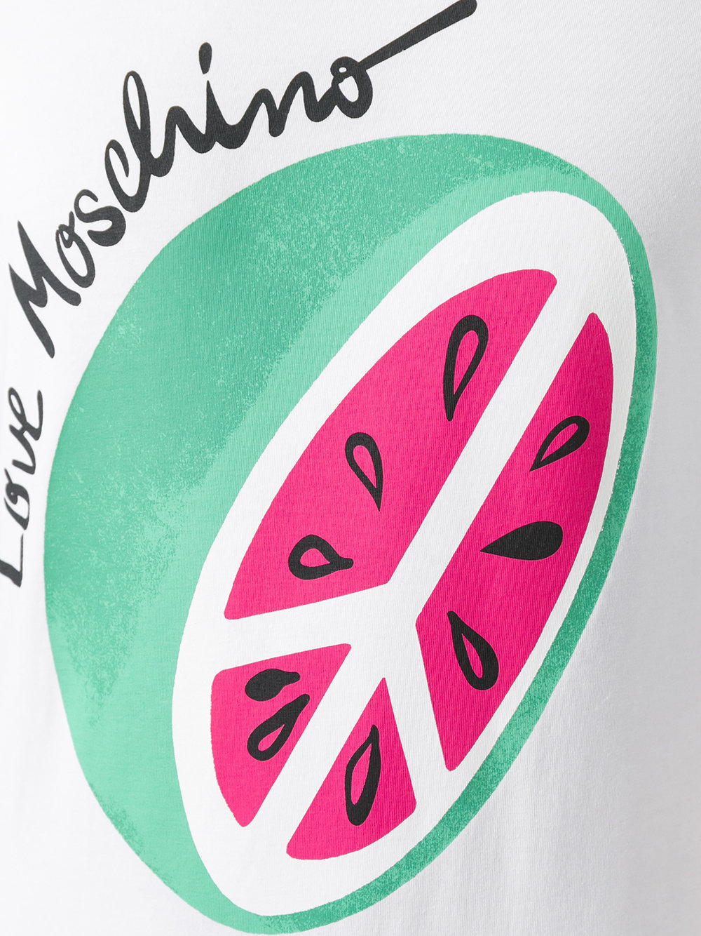 watermelon print T-shirt 