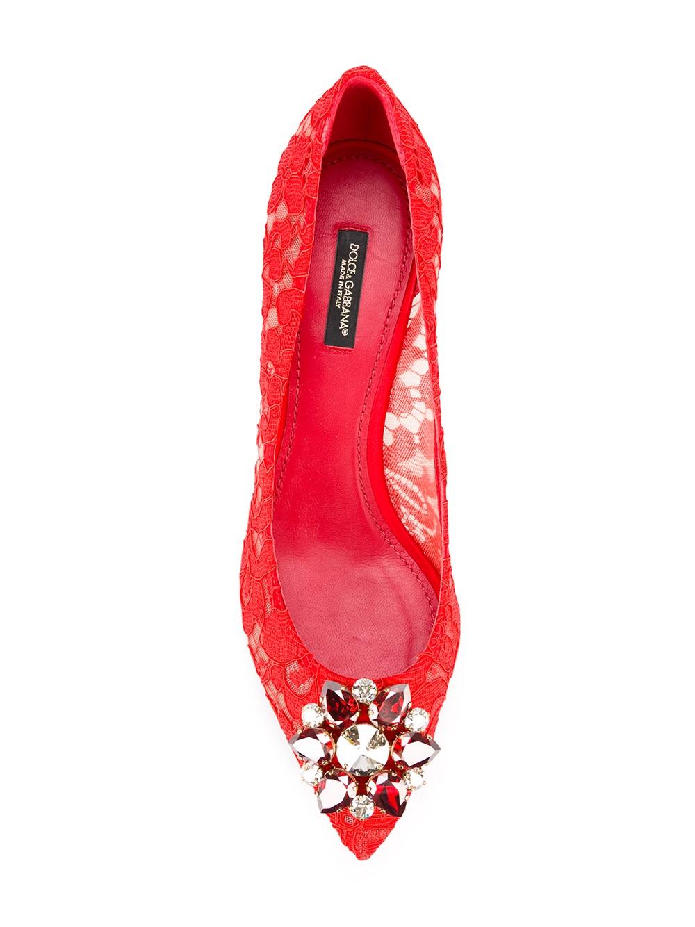 Bellucci lace pumps