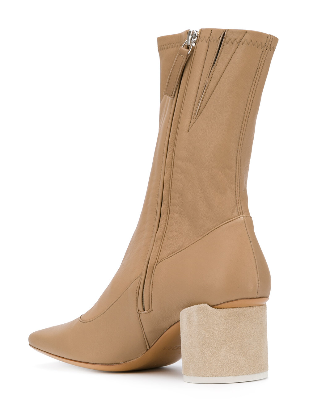 square toe ankle boots