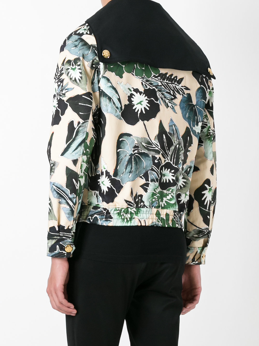 floral print jacket 