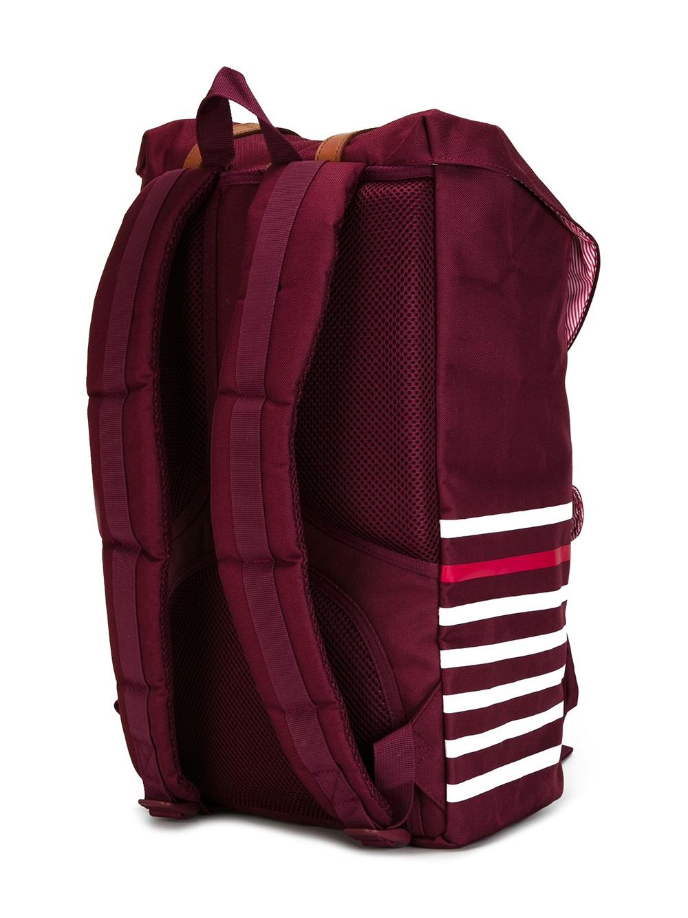 double strap fastening backpack