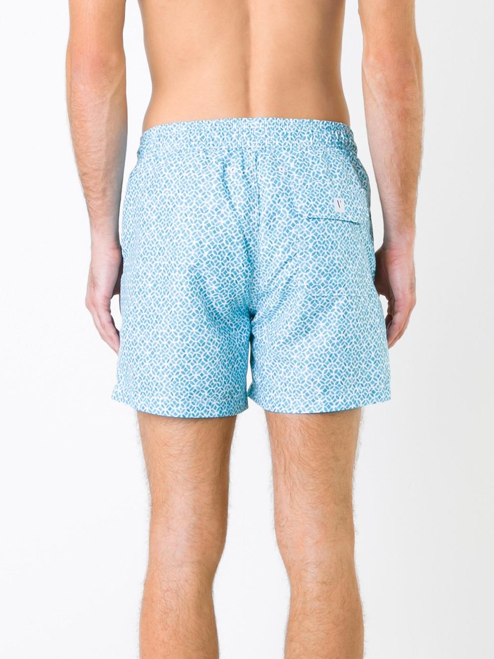 'Core Range' printed swim shorts