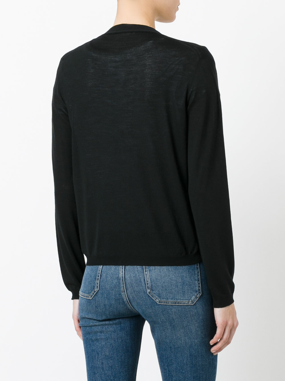 classic long sleeve cardigan