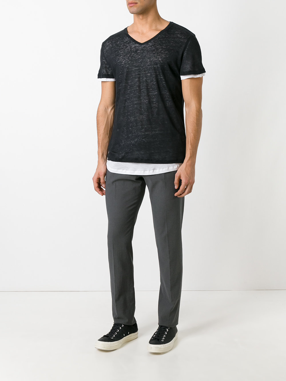 slim-fit chinos