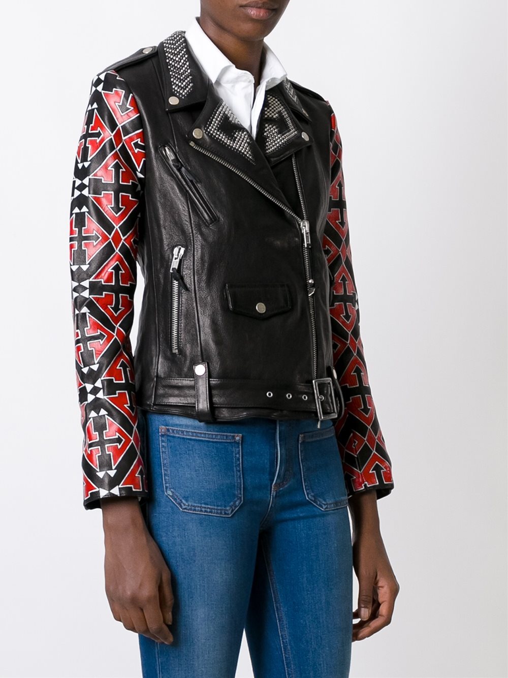 'Arrow' biker jacket