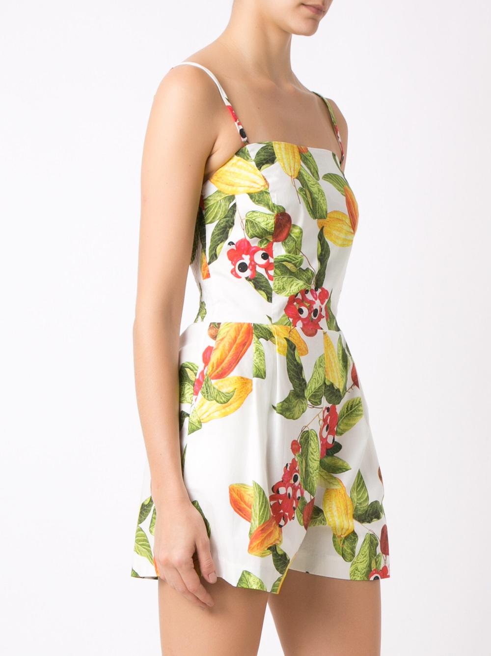 floral print playsuit