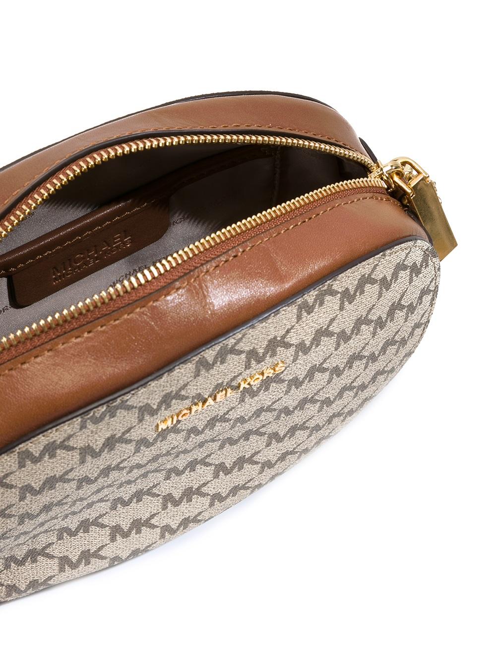 logo pattern cross body bag