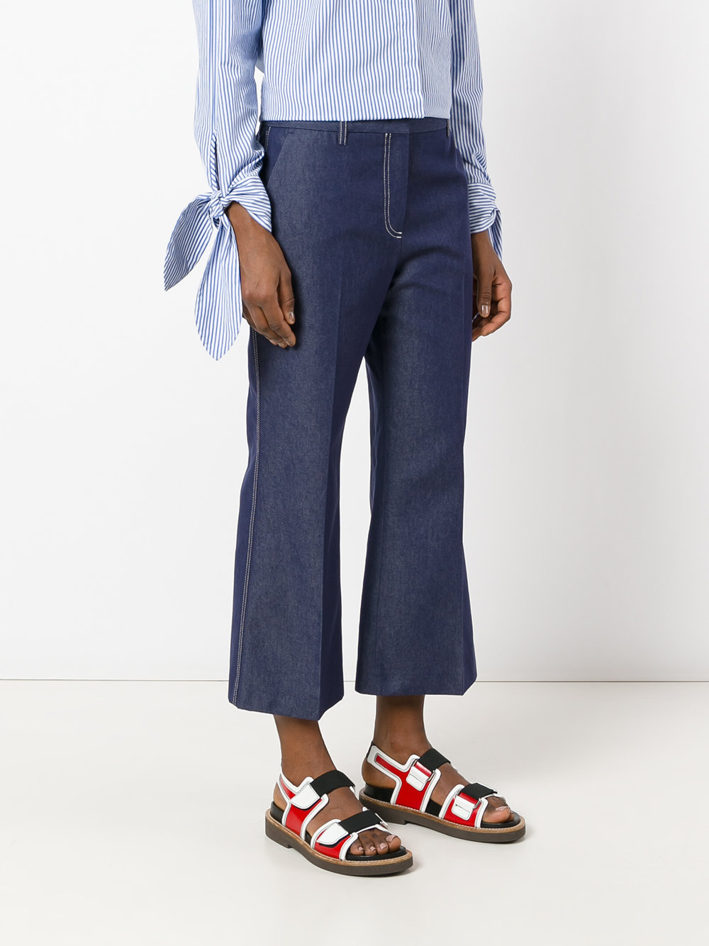cropped trousers