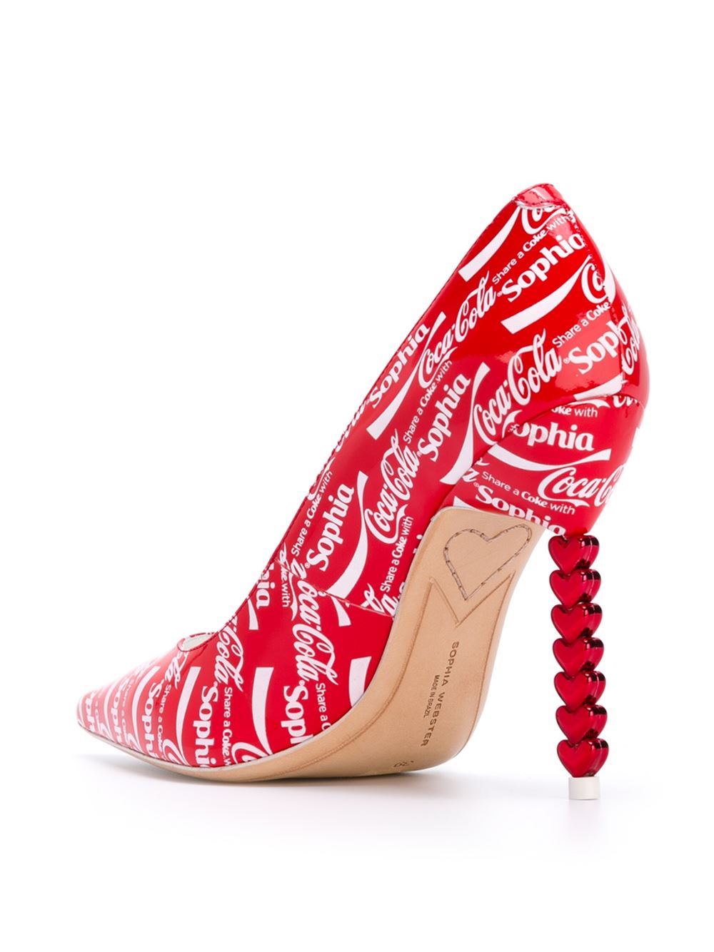 Coca Cola X Sophia Webster 'Share a Coca Cola with Sophia'高跟鞋