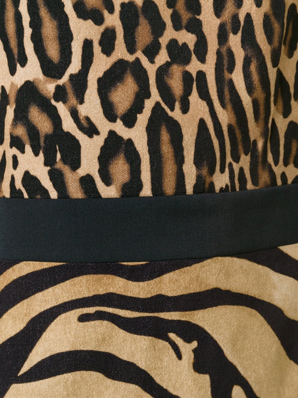 animal print dress