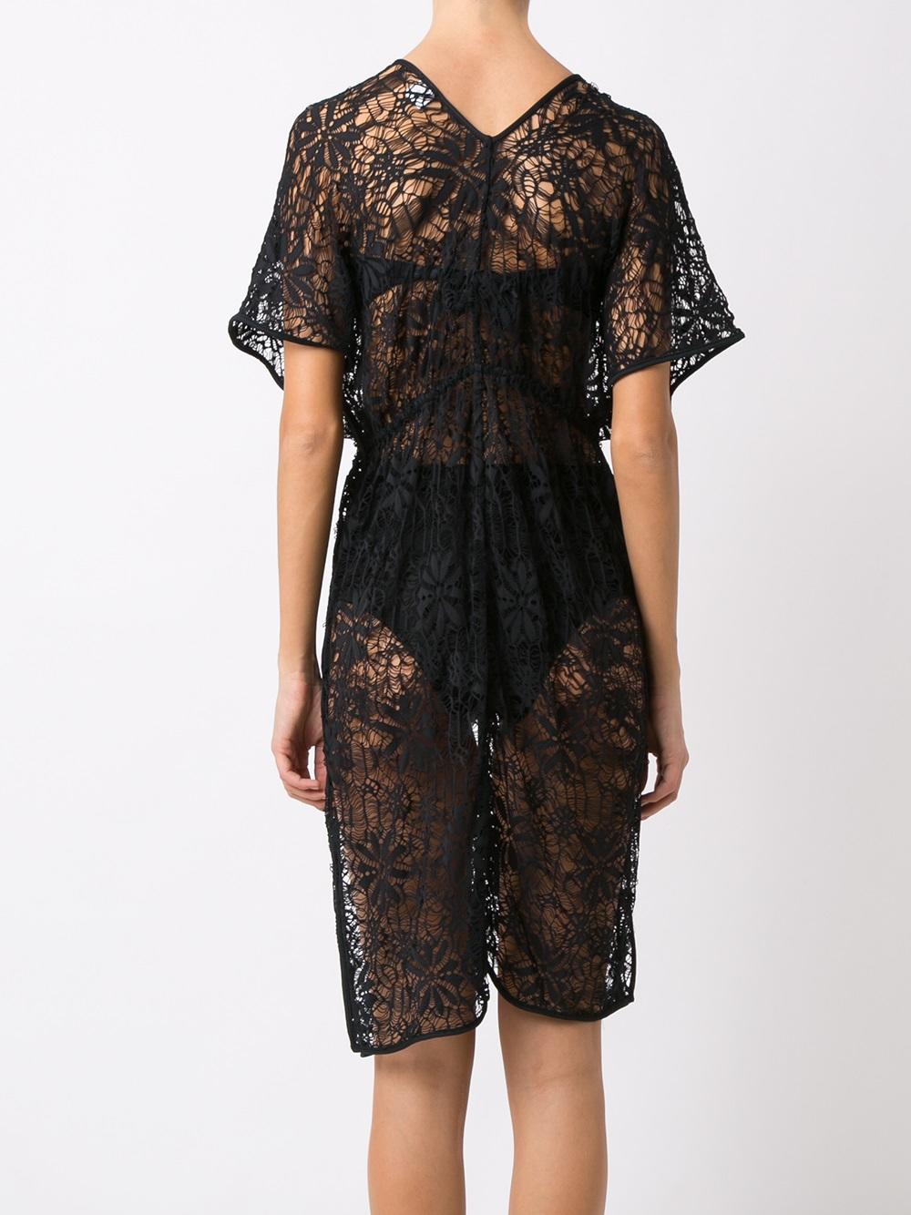 lace beach dress