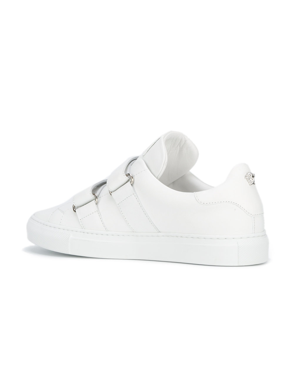 touch strap mid-top trainers