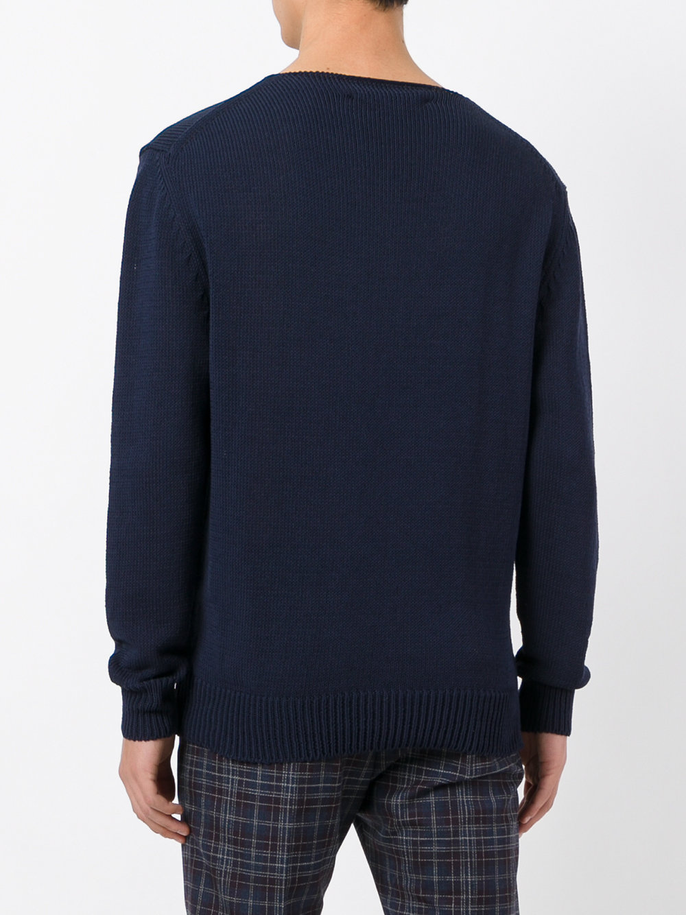 boat intarsia jumper