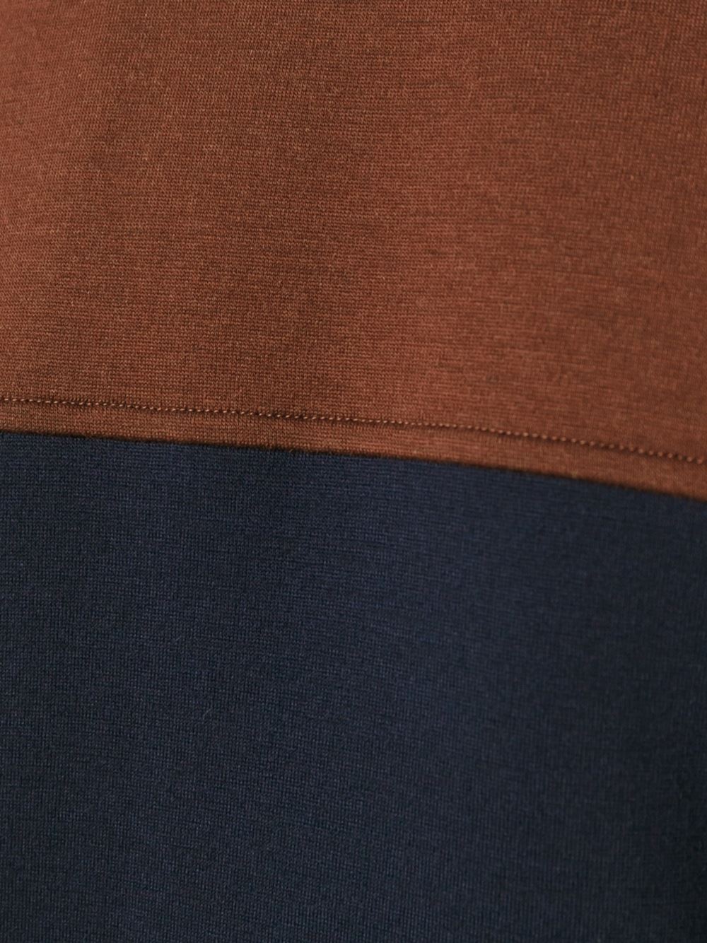 colour block sweatshirt