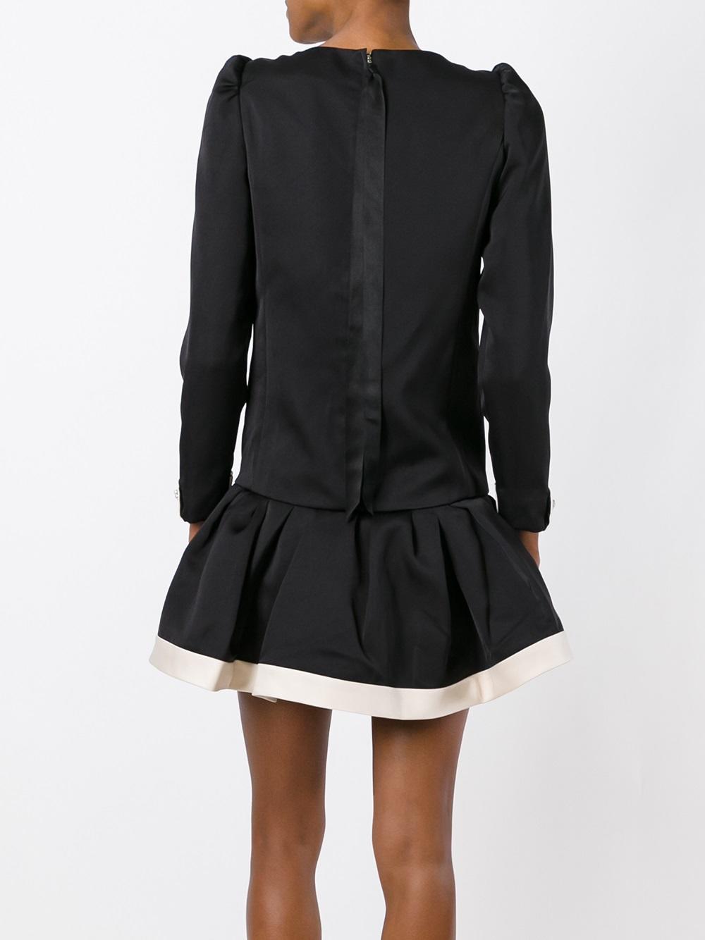 ruffle skirt mini dress